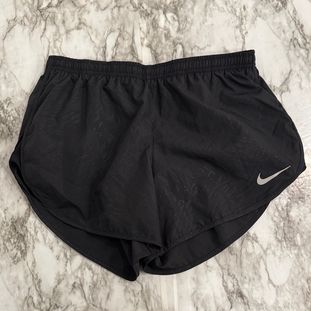 Nike Black Printed Shorts